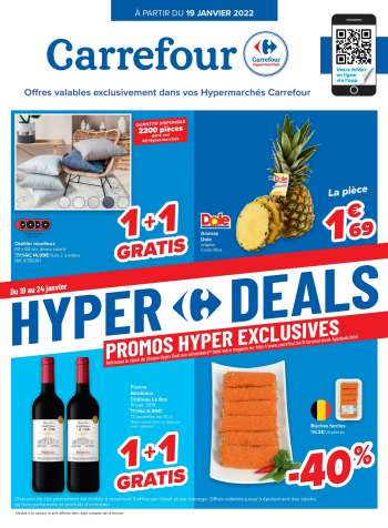 Catalogue Carrefour hypermarkt - 19.1.2022 - 31.1.2022.