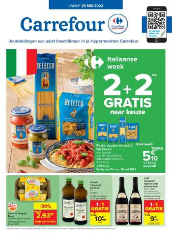 Catalogue Carrefour hypermarkt - Italiaanse week