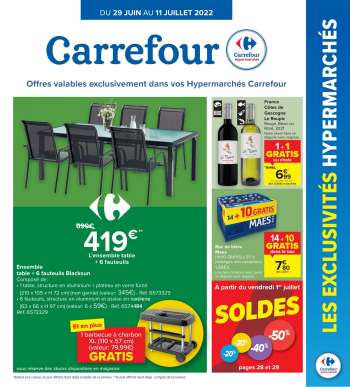 Catalogue Carrefour hypermarkt