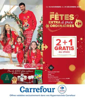 Catalogue Carrefour hypermarkt - 16.11.2022 - 31.12.2022.