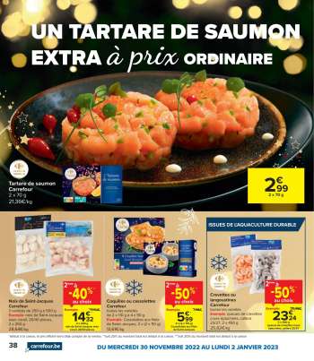 Catalogue Carrefour - 30.11.2022 - 2.1.2023.