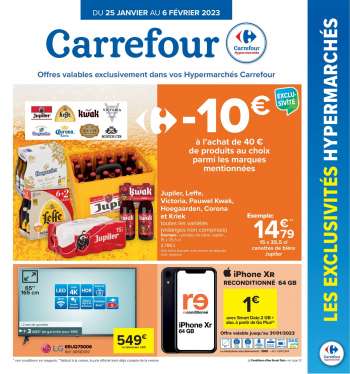 Catalogue Carrefour hypermarkt - Vos offres hypermarché exclusives