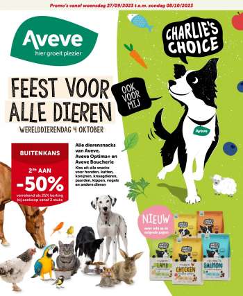 Catalogue AVEVE - Feest voor alle dieren