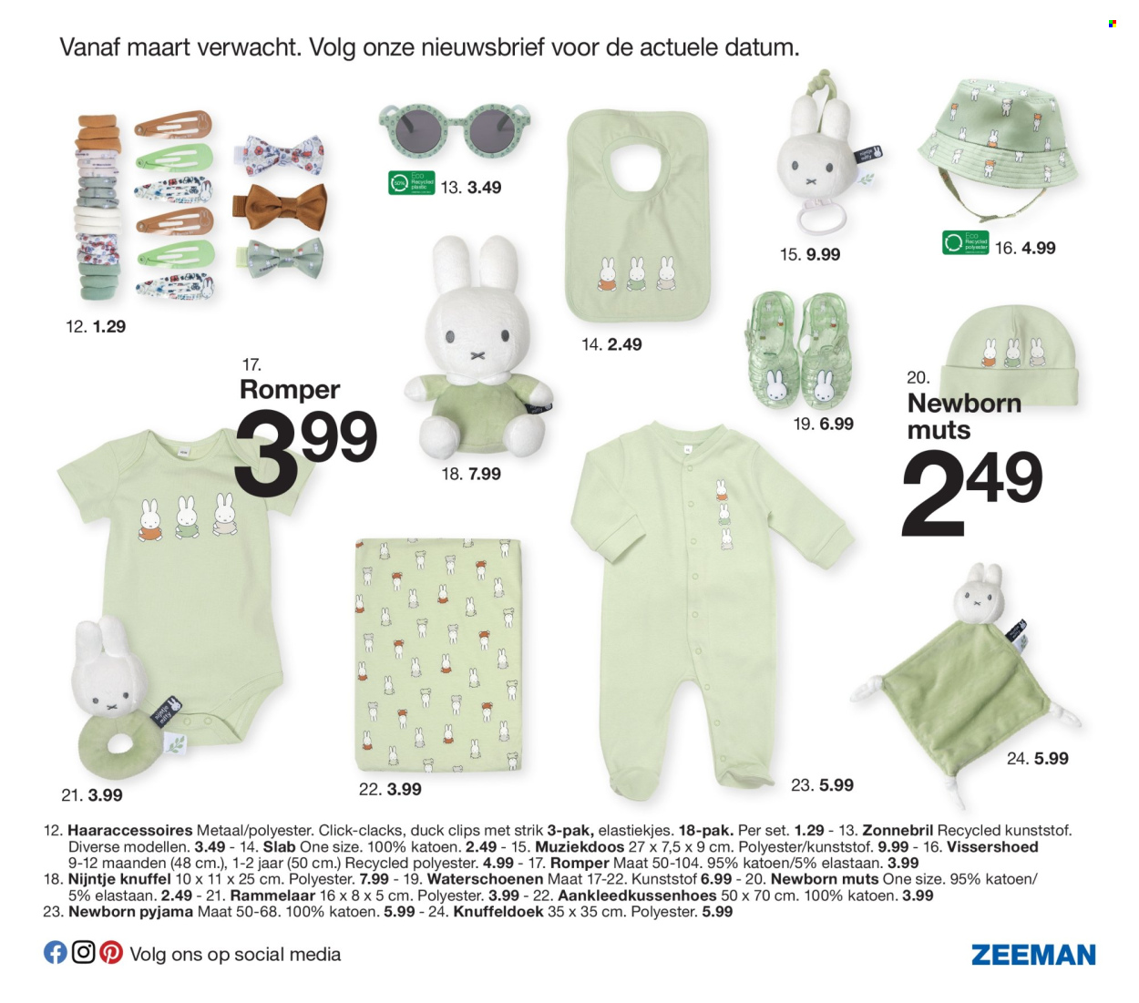 thumbnail - Catalogue Zeeman - 01/02/2024 - 31/07/2024 - Produits soldés - pyjama. Page 9.