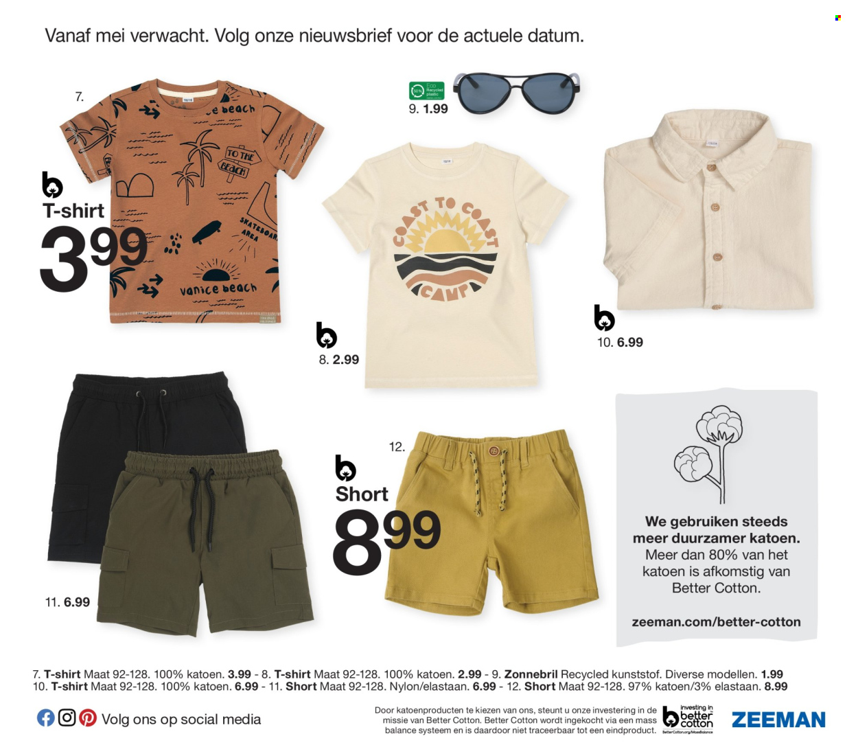 thumbnail - Catalogue Zeeman - 01/02/2024 - 31/07/2024 - Produits soldés - shorts, t-shirt. Page 37.