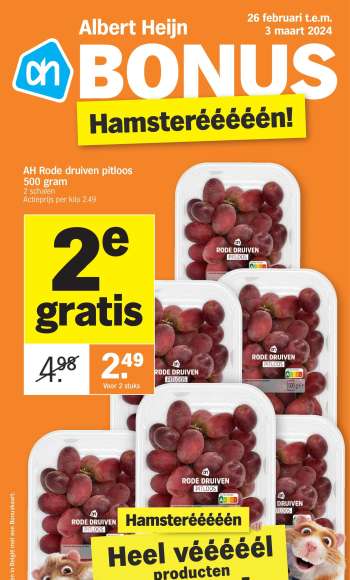 thumbnail - Catalogue Albert Heijn - Hamsterééééén!