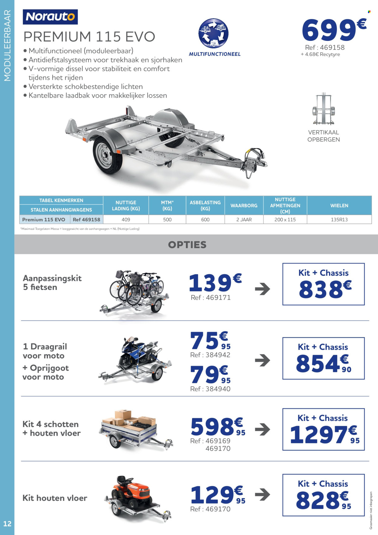 thumbnail - Catalogue Auto5 - 15/03/2024 - 04/06/2024 - Produits soldés - moto. Page 12.