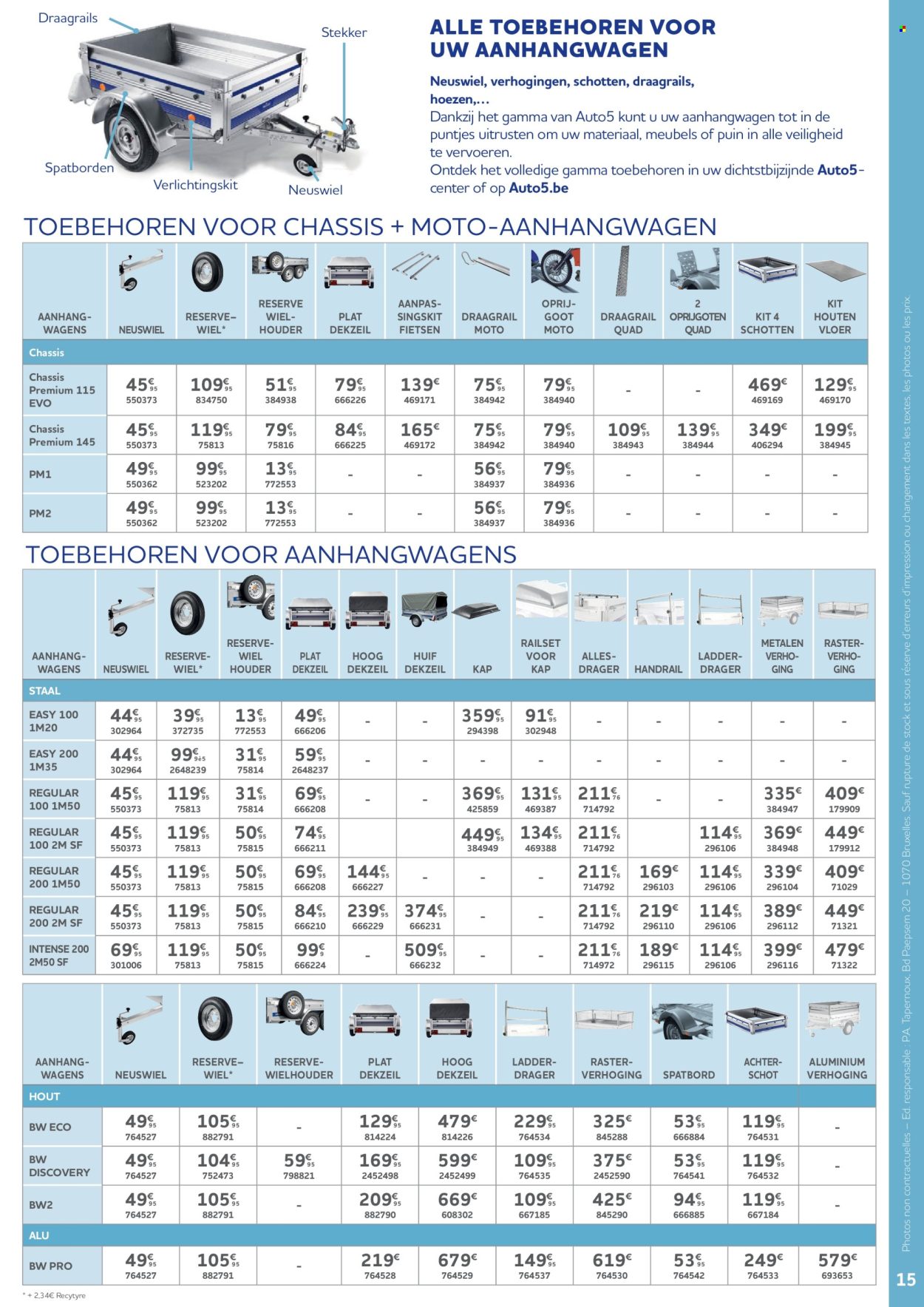 thumbnail - Catalogue Auto5 - 15/03/2024 - 04/06/2024 - Produits soldés - quad, moto. Page 15.