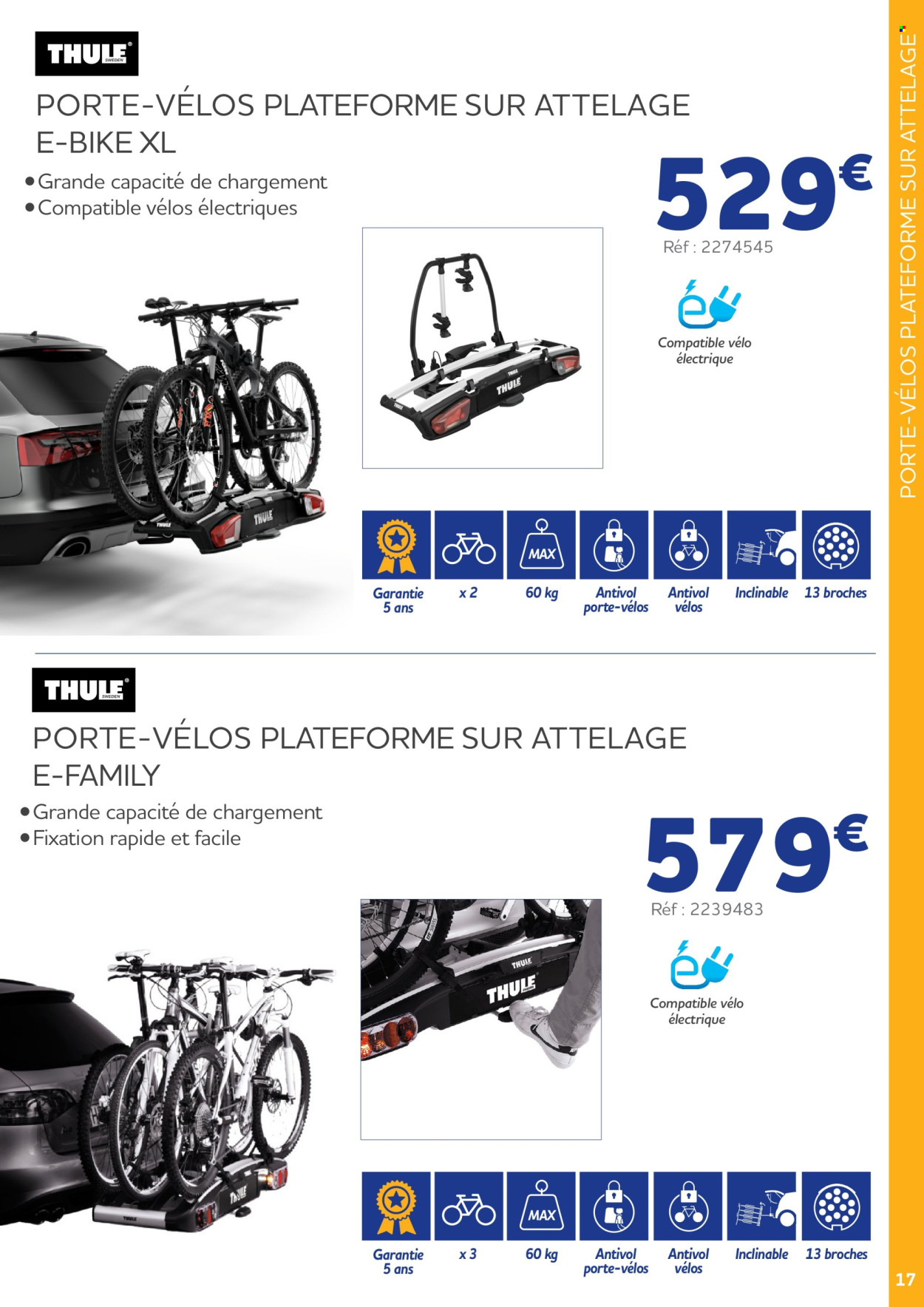 thumbnail - Catalogue Auto5 - 15/03/2024 - 04/06/2024 - Produits soldés - vélo électrique. Page 17.