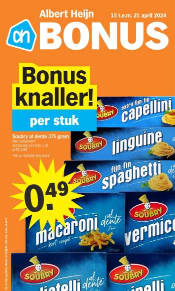 thumbnail - Catalogue Albert Heijn - Bonus knaller!