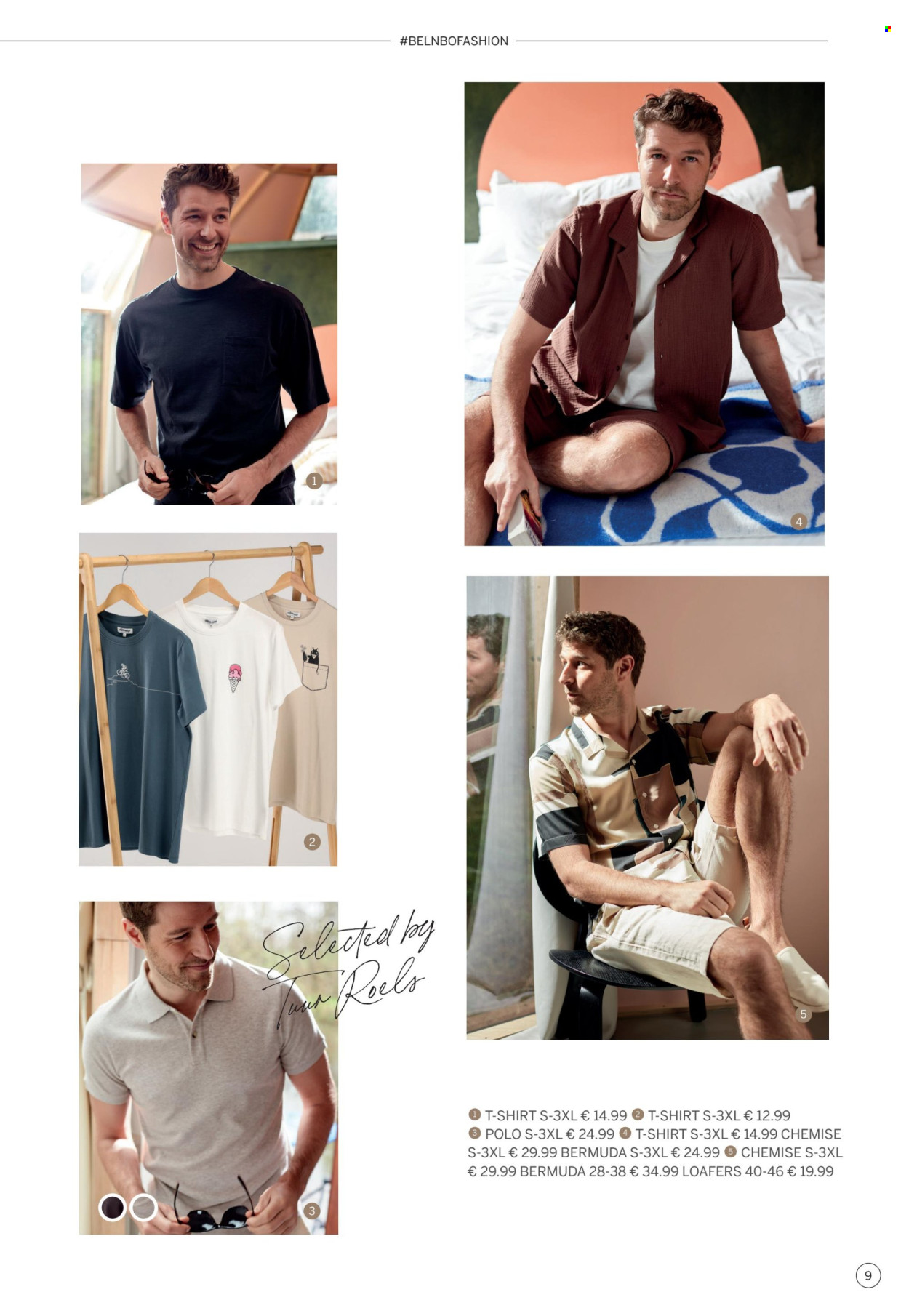 thumbnail - Catalogue Bel&Bo - Produits soldés - chemise, t-shirt. Page 9.