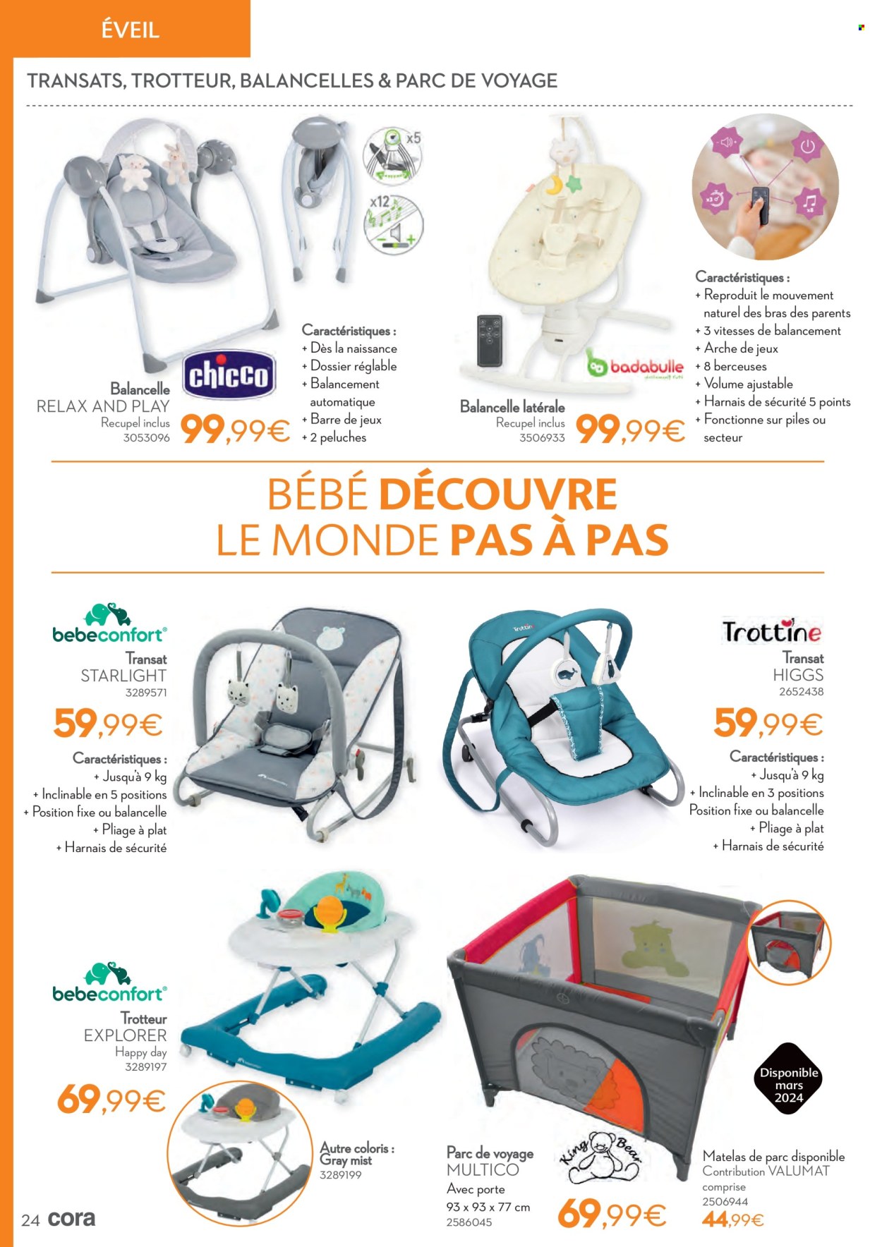 Catalogue Cora - 17/04/2024 - 31/12/2024. Page 1