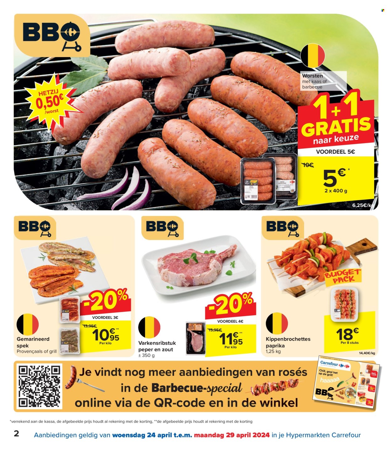 thumbnail - Catalogue Carrefour hypermarkt - 24/04/2024 - 06/05/2024 - Produits soldés - barbecue, grill. Page 2.