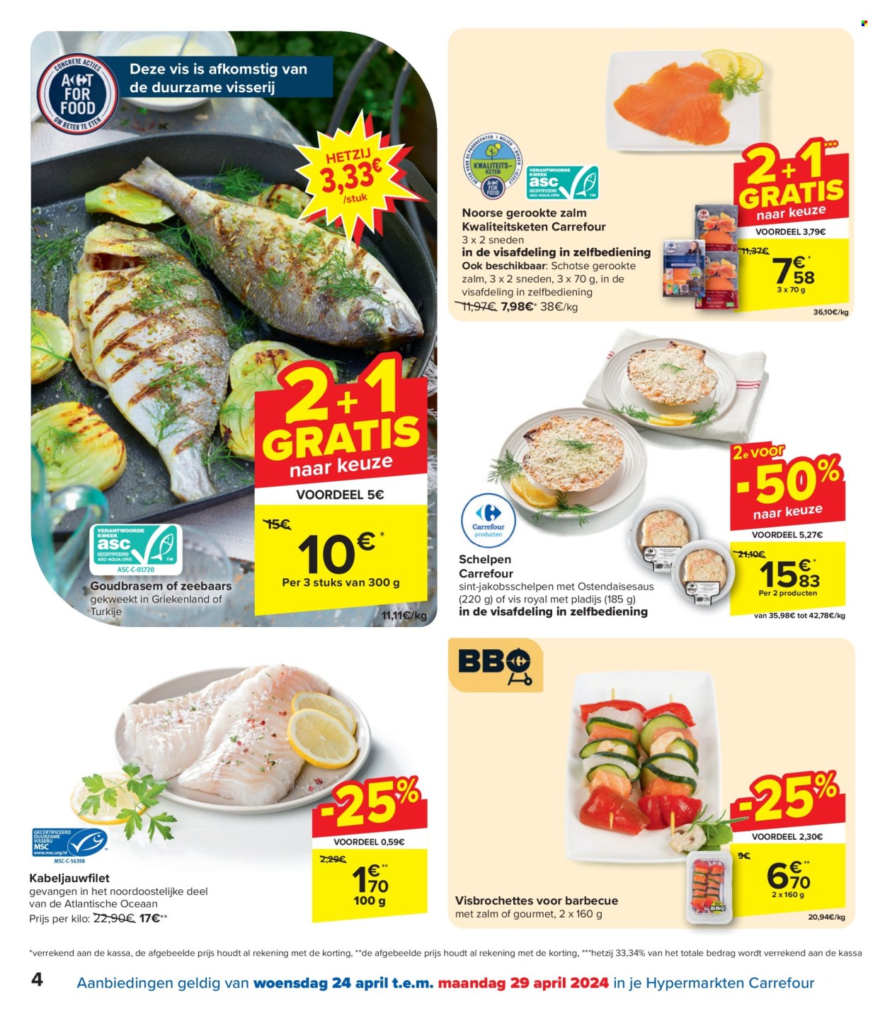 thumbnail - Catalogue Carrefour hypermarkt - 24/04/2024 - 06/05/2024 - Produits soldés - barbecue. Page 4.