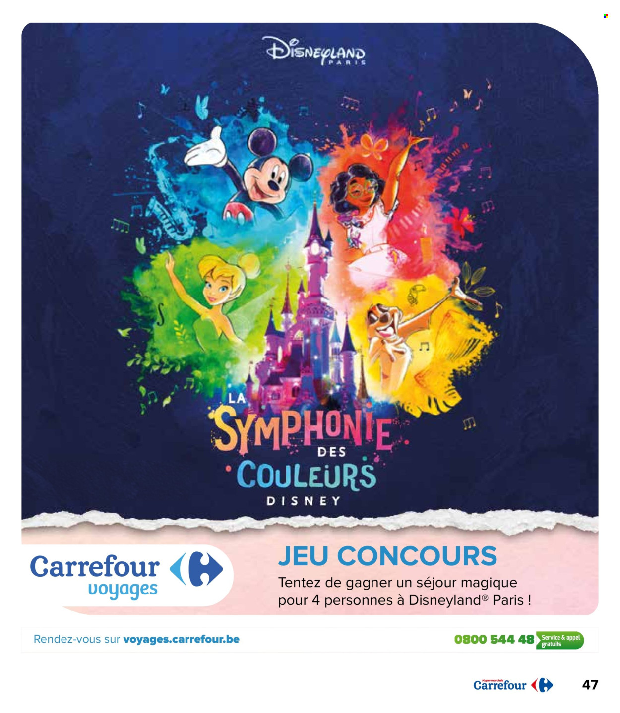 thumbnail - Catalogue Carrefour hypermarkt - 24/04/2024 - 06/05/2024 - Produits soldés - Disney. Page 47.