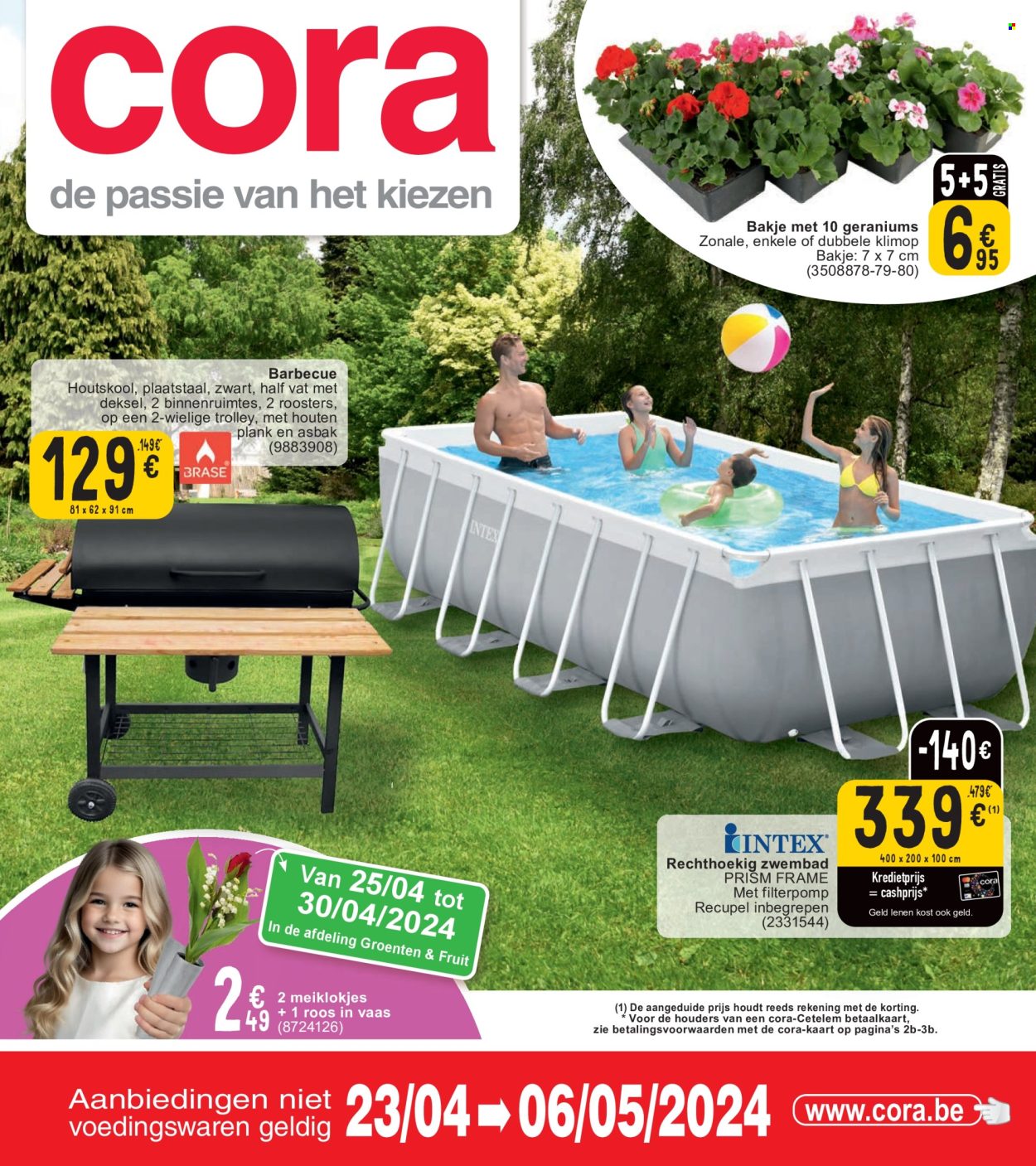 thumbnail - Catalogue Cora - 23/04/2024 - 06/05/2024 - Produits soldés - barbecue, trolley. Page 1.