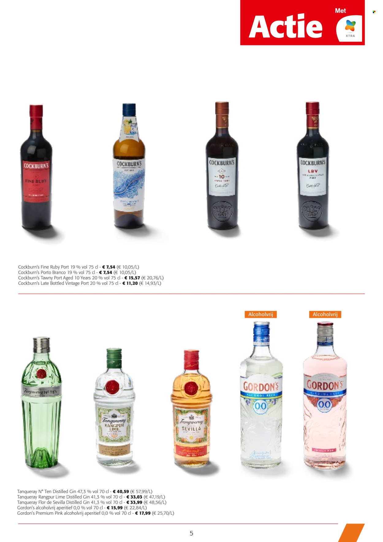 thumbnail - Catalogue Colruyt - 24/04/2024 - 07/05/2024 - Produits soldés - alcool, gin. Page 5.