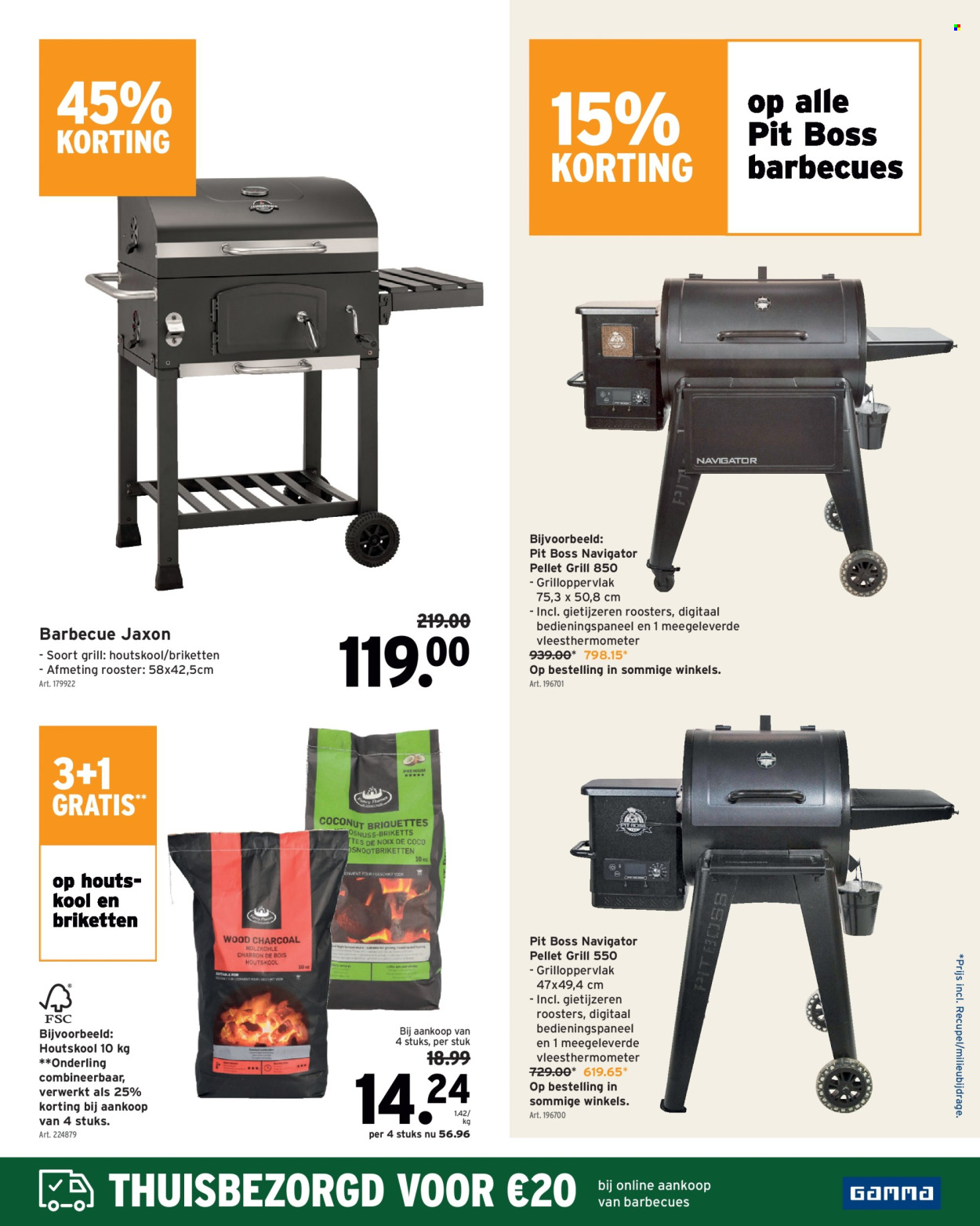 thumbnail - Catalogue Gamma - 24/04/2024 - 07/05/2024 - Produits soldés - barbecue, grill. Page 19.