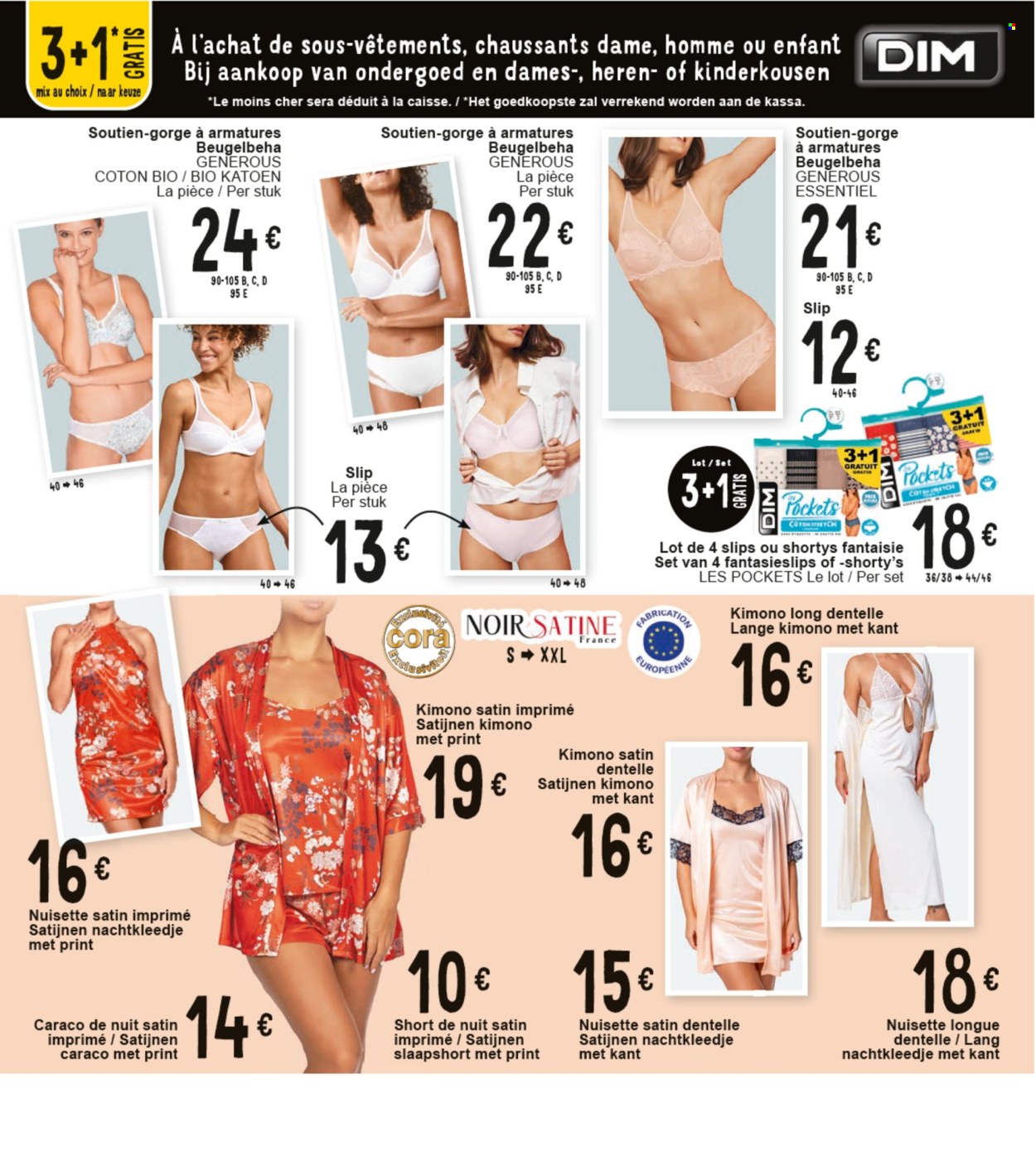 thumbnail - Catalogue Cora - 30/04/2024 - 13/05/2024 - Produits soldés - shorts, slip, soutien-gorge, soutien-gorge à armatures, nuisette. Page 8.