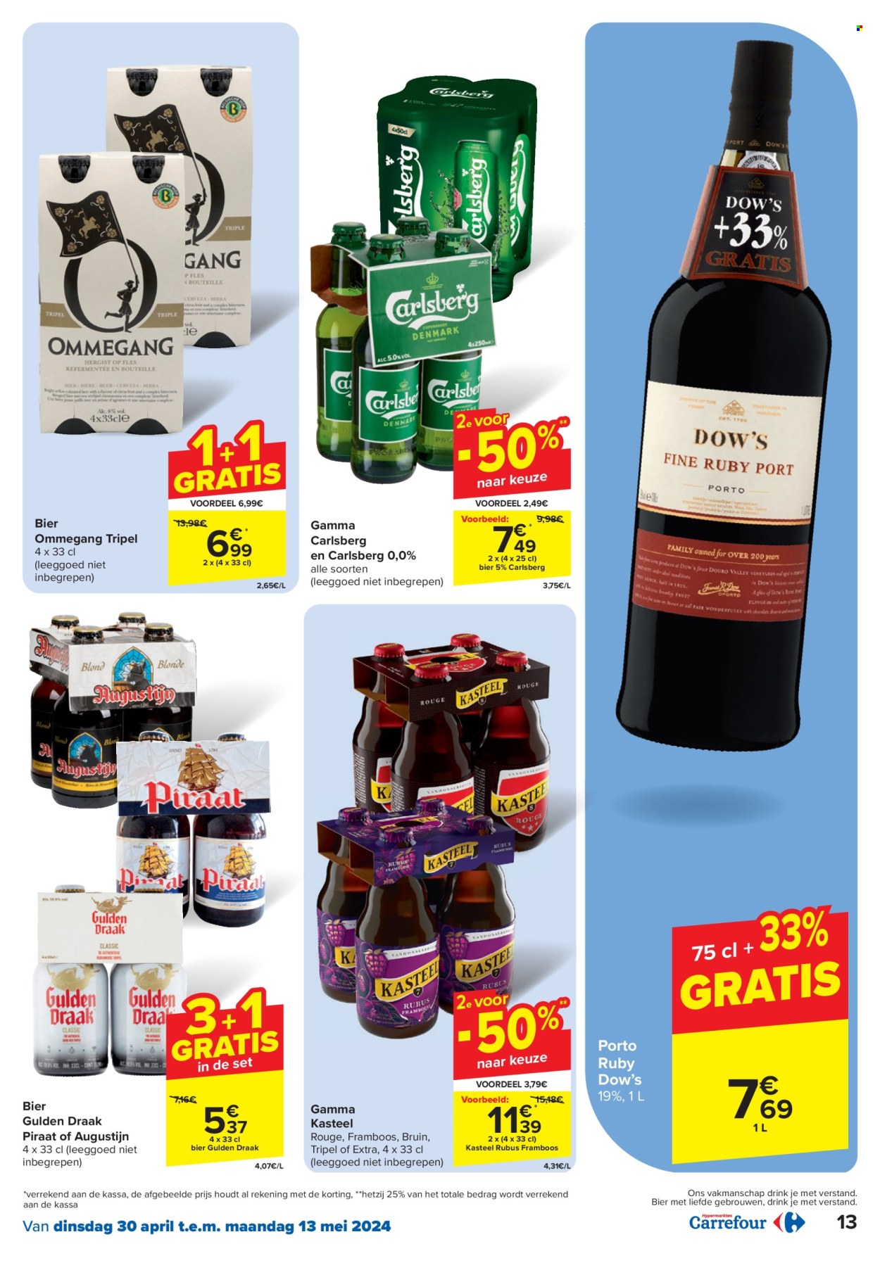 thumbnail - Catalogue Carrefour hypermarkt - 30/04/2024 - 13/05/2024 - Produits soldés - Porto rouge. Page 13.