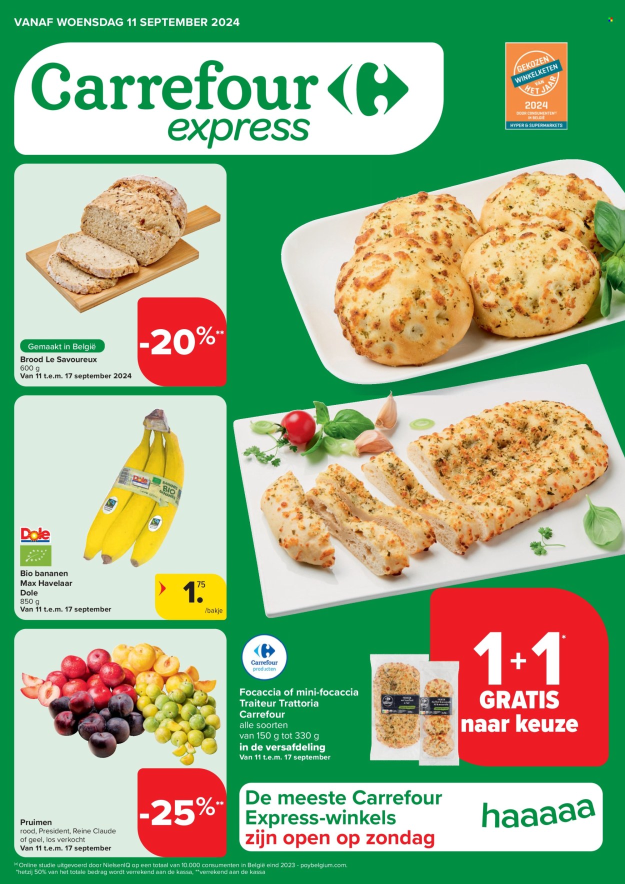 Catalogue Carrefour express - 11/09/2024 - 17/09/2024. Page 1