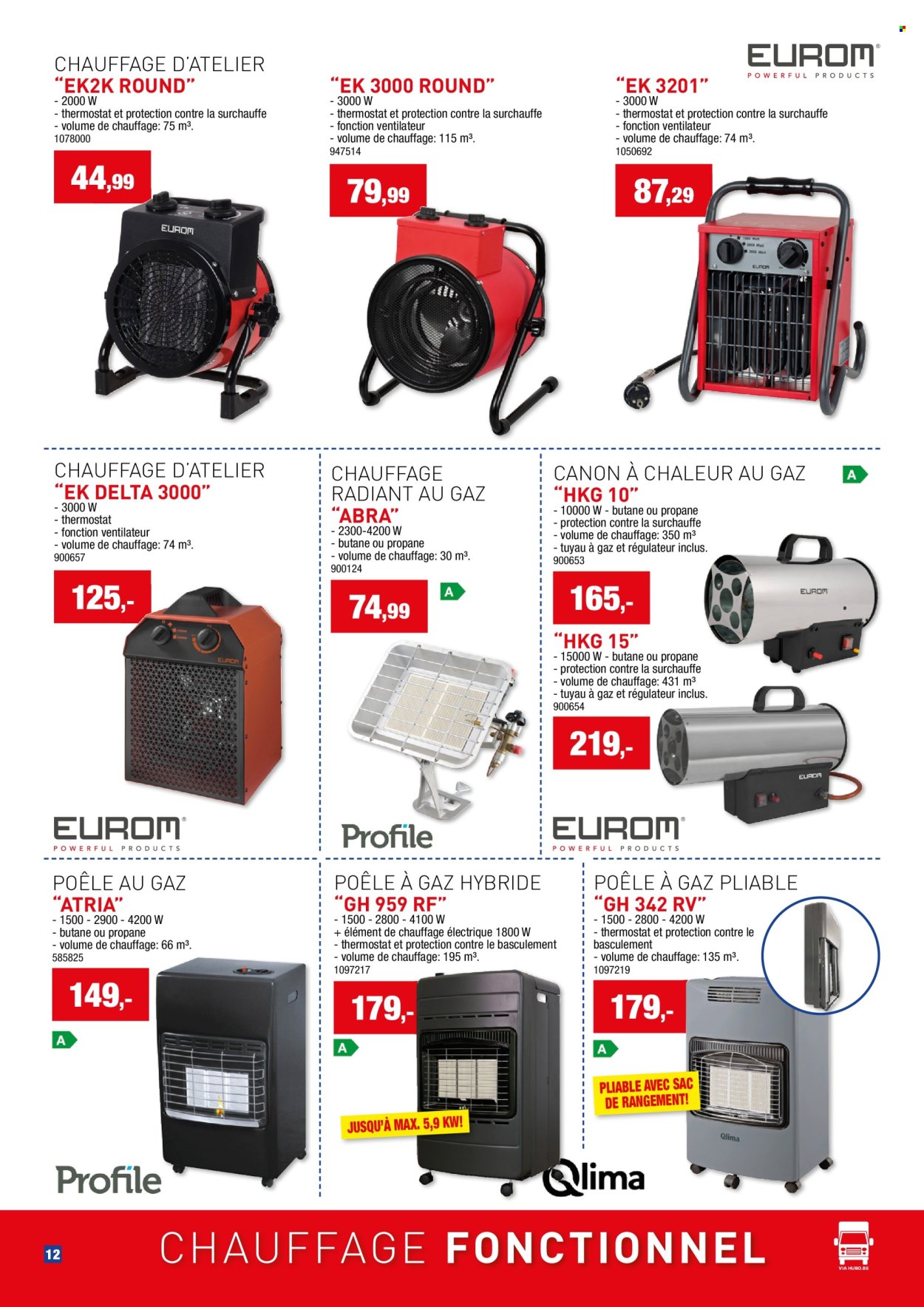 Catalogue Hubo. Page 1