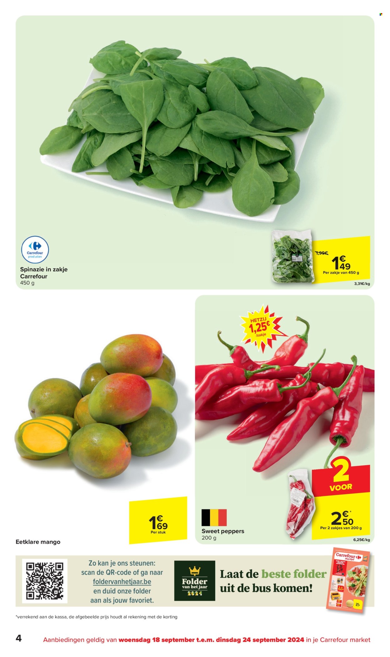 Catalogue Carrefour market - 18/09/2024 - 24/09/2024. Page 4