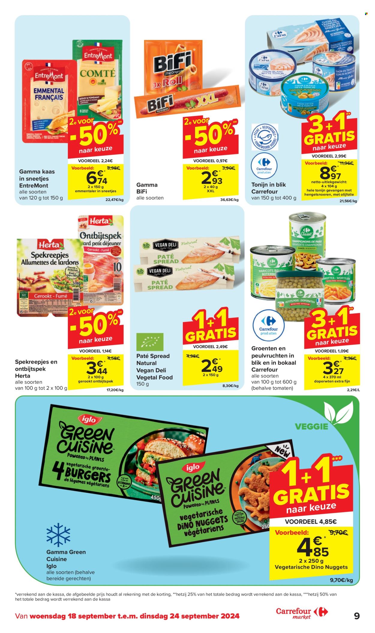 Catalogue Carrefour market - 18/09/2024 - 24/09/2024. Page 9