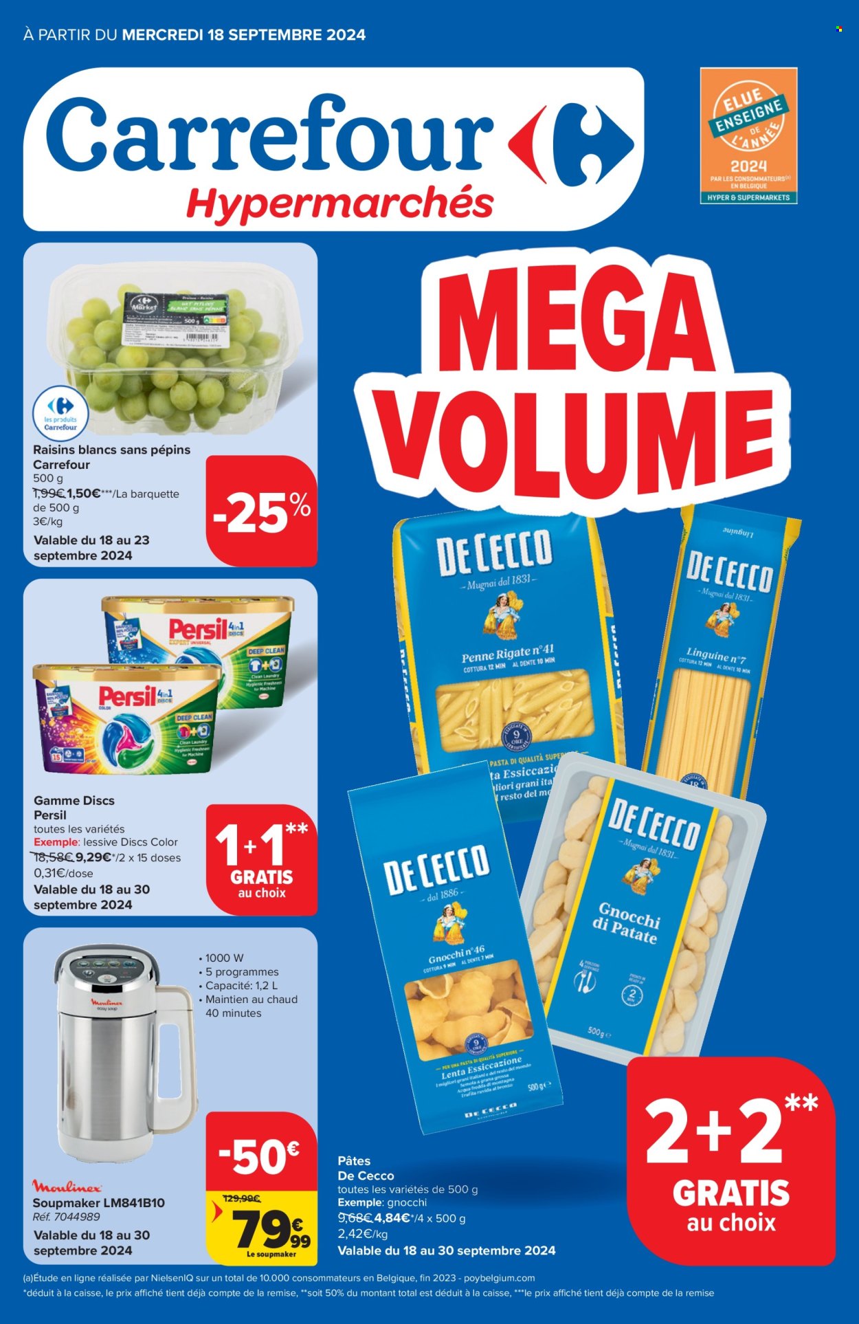 Catalogue Carrefour hypermarkt - 18/09/2024 - 30/09/2024. Page 1