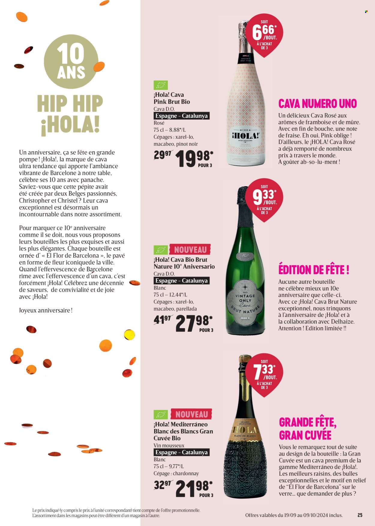 Catalogue Delhaize - 19/09/2024 - 09/10/2024. Page 25