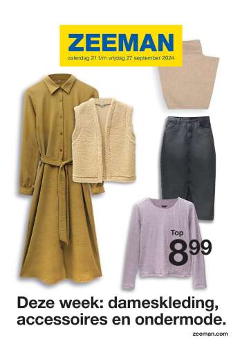 Catalogue Zeeman - 21/09/2024 - 27/09/2024.