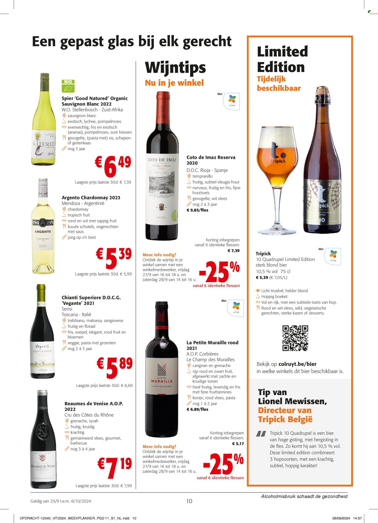 Catalogue Colruyt - 25/09/2024 - 08/10/2024. Page 10