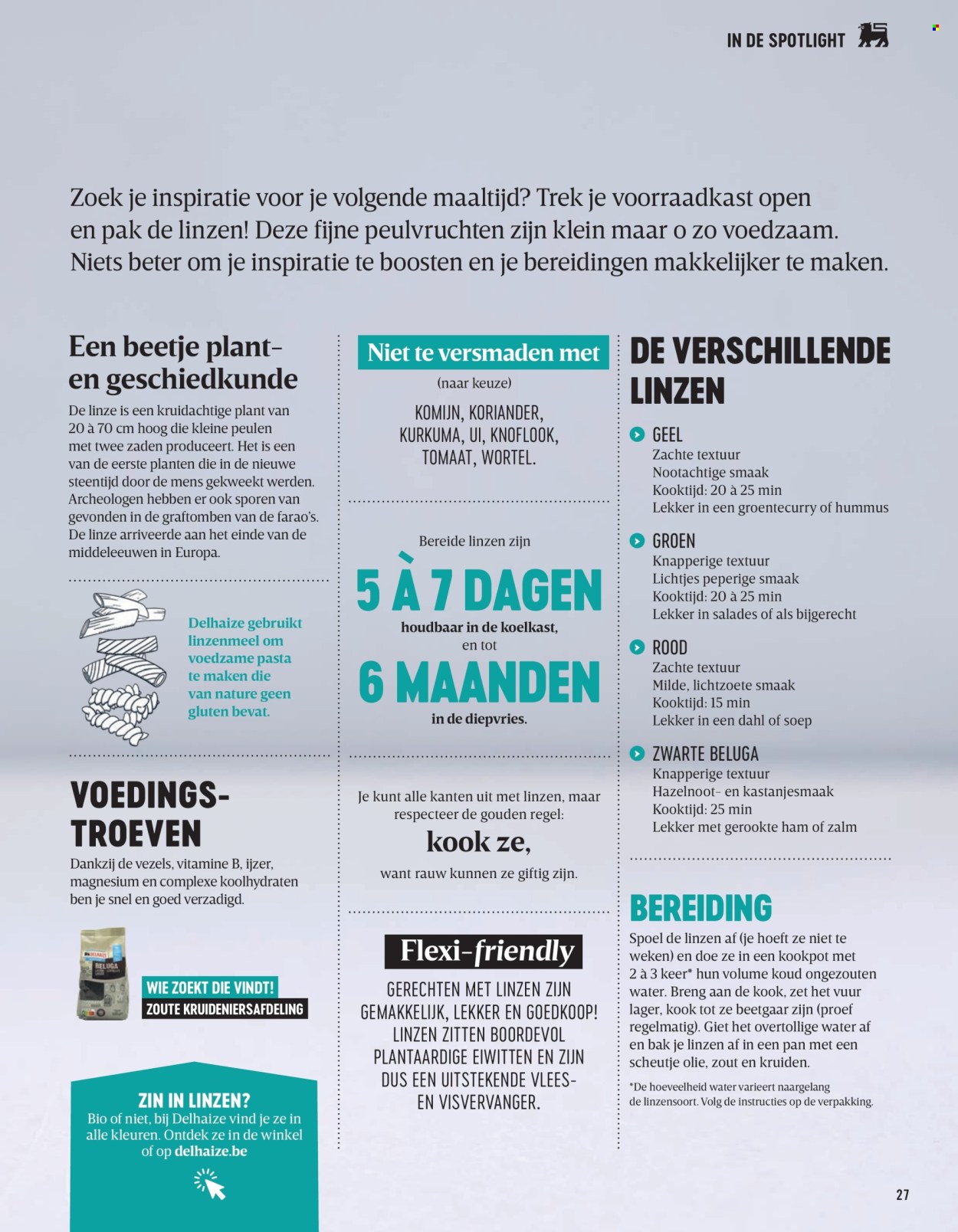 Catalogue Delhaize. Page 1