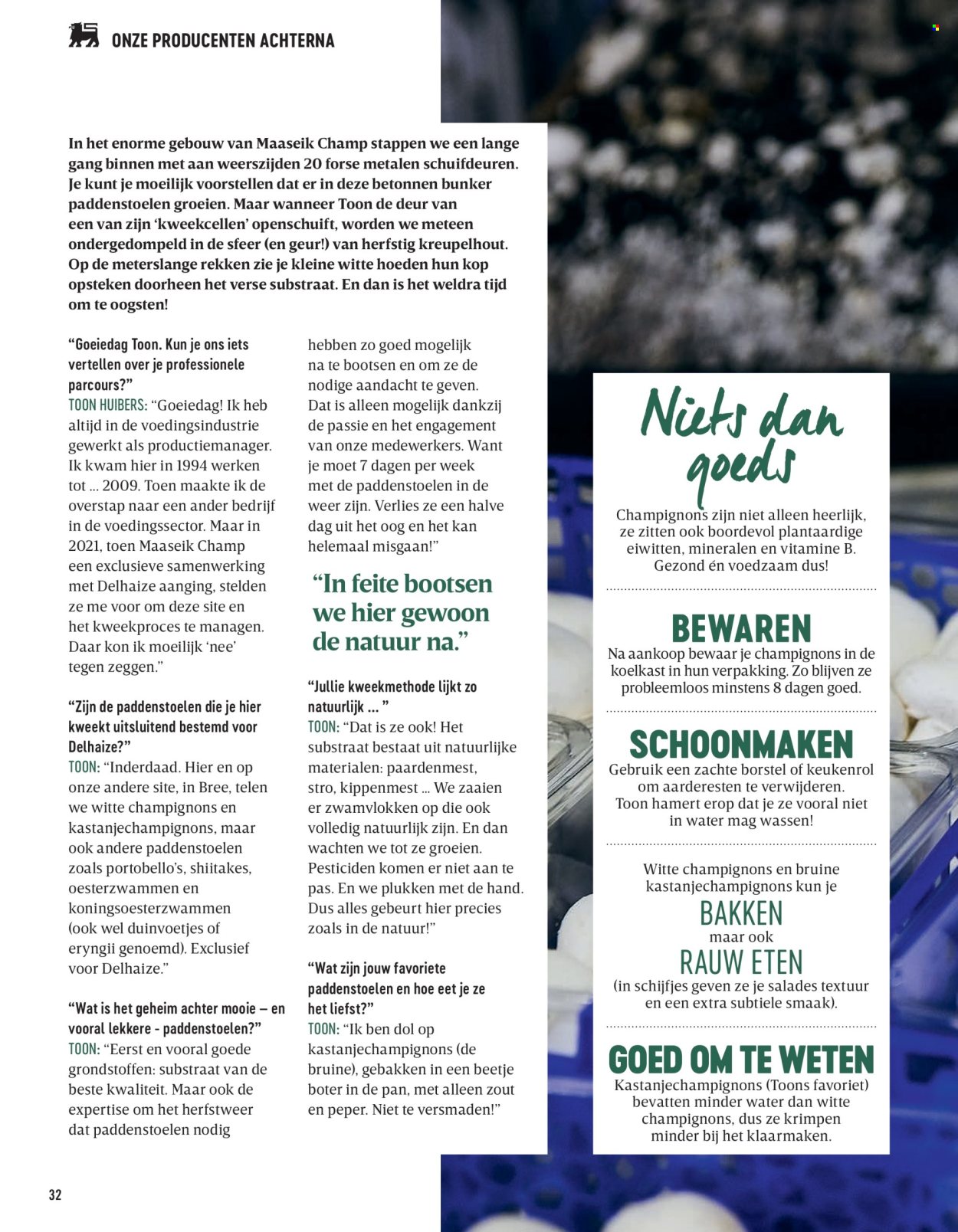 Catalogue Delhaize. Page 1