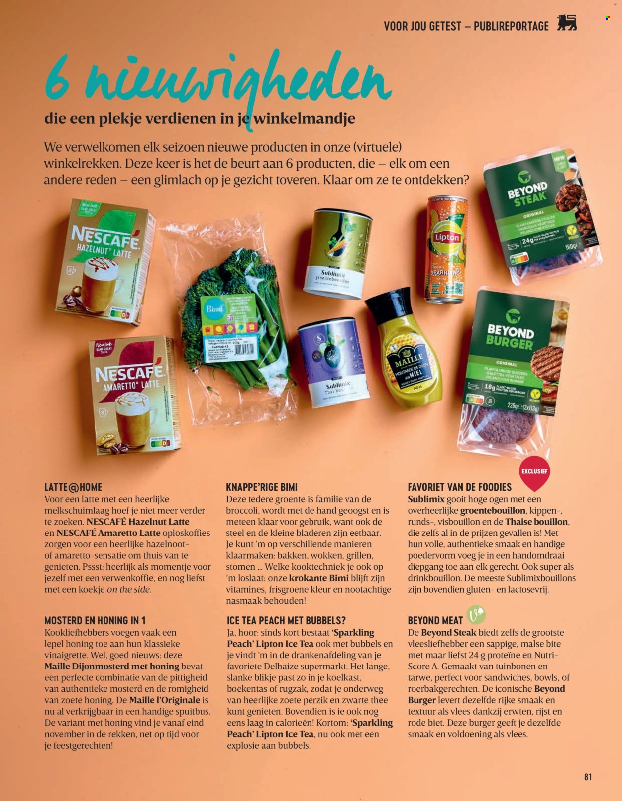 Catalogue Delhaize. Page 1