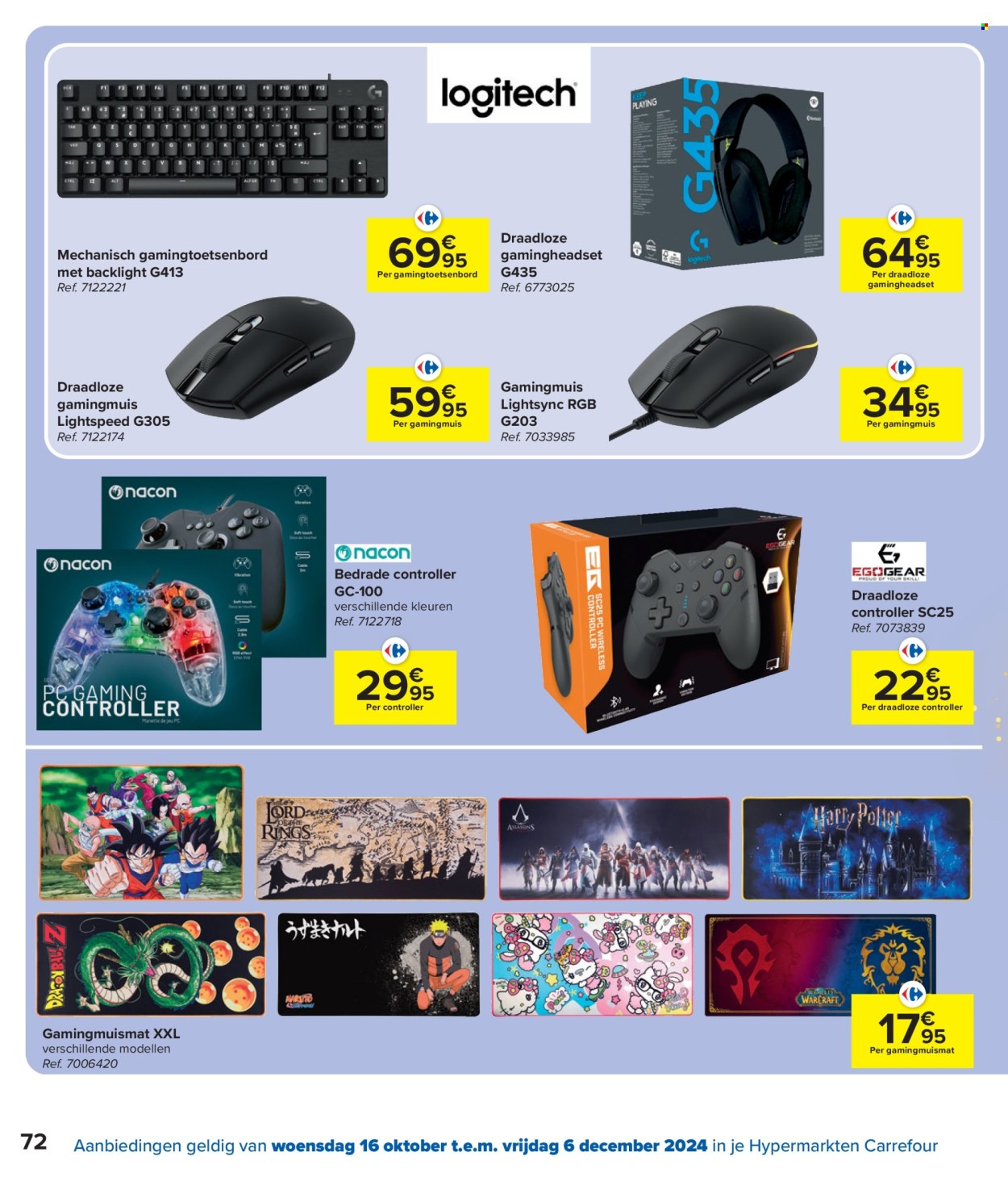 Catalogue Carrefour hypermarkt - 16/10/2024 - 06/12/2024. Page 1