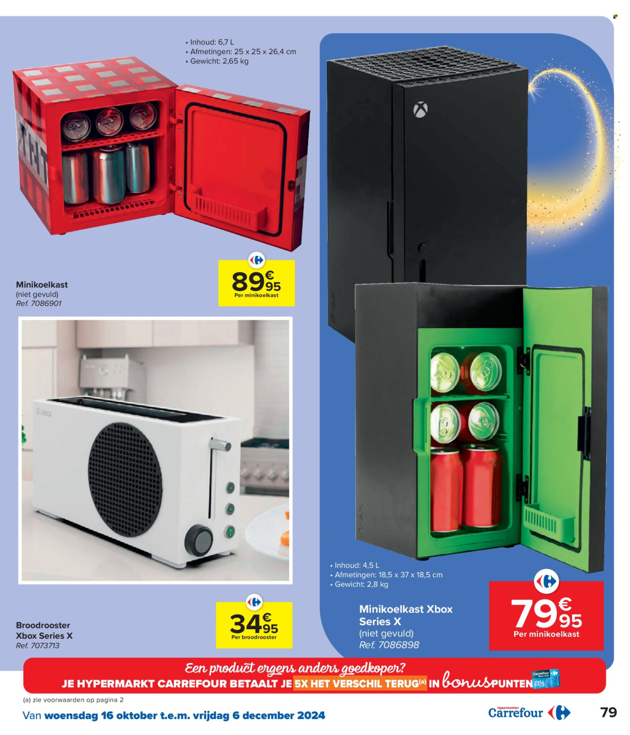 Catalogue Carrefour hypermarkt - 16/10/2024 - 06/12/2024. Page 1