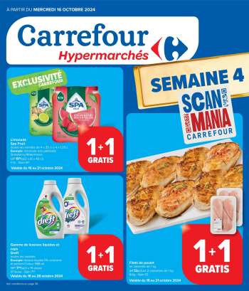 Catalogue Carrefour hypermarkt - 16/10/2024 - 28/10/2024.