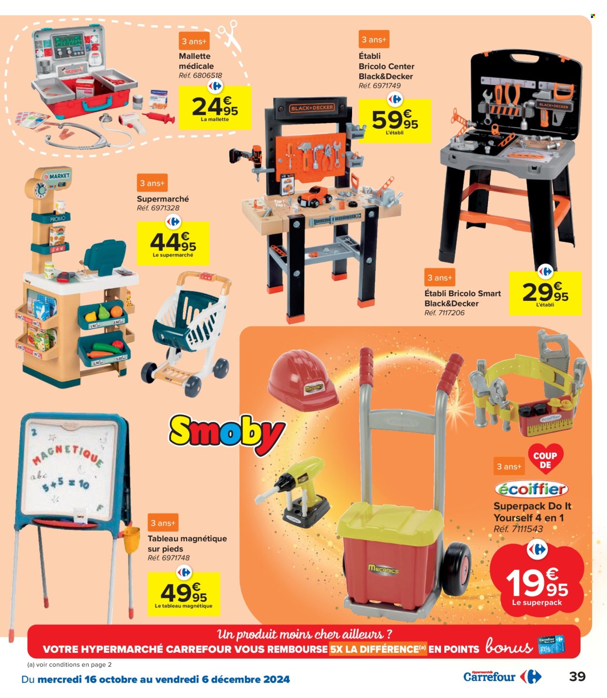 Catalogue Carrefour hypermarkt - 16/10/2024 - 06/12/2024. Page 39