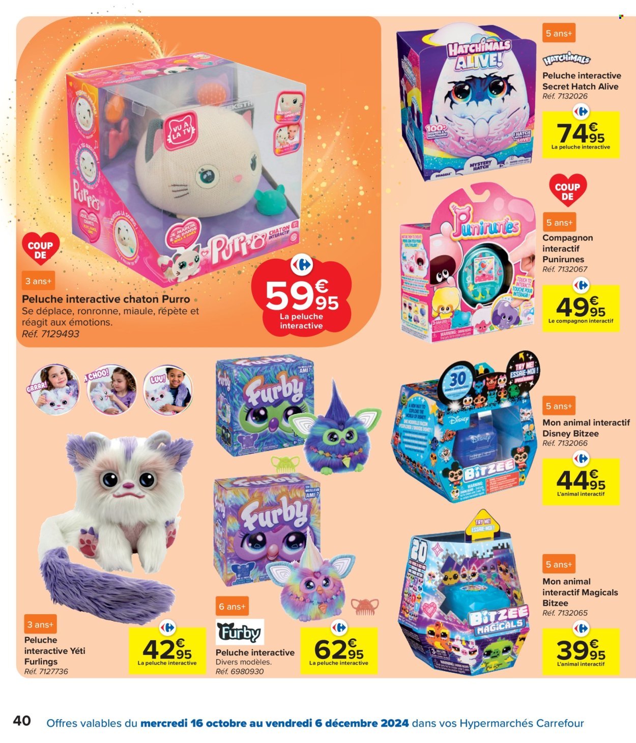 Catalogue Carrefour hypermarkt - 16/10/2024 - 06/12/2024. Page 1