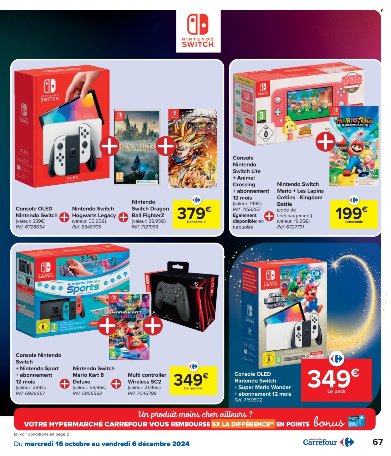 Catalogue Carrefour hypermarkt - 16/10/2024 - 06/12/2024. Page 1