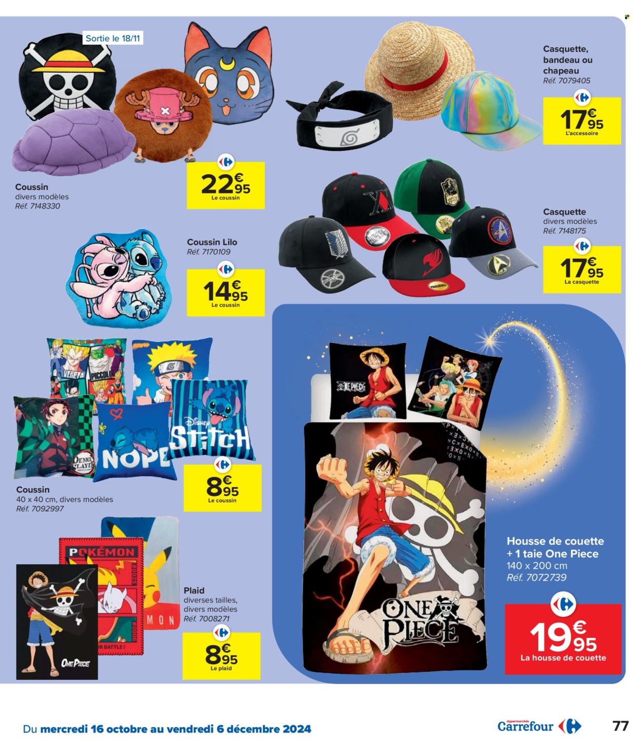 Catalogue Carrefour hypermarkt - 16/10/2024 - 06/12/2024. Page 1