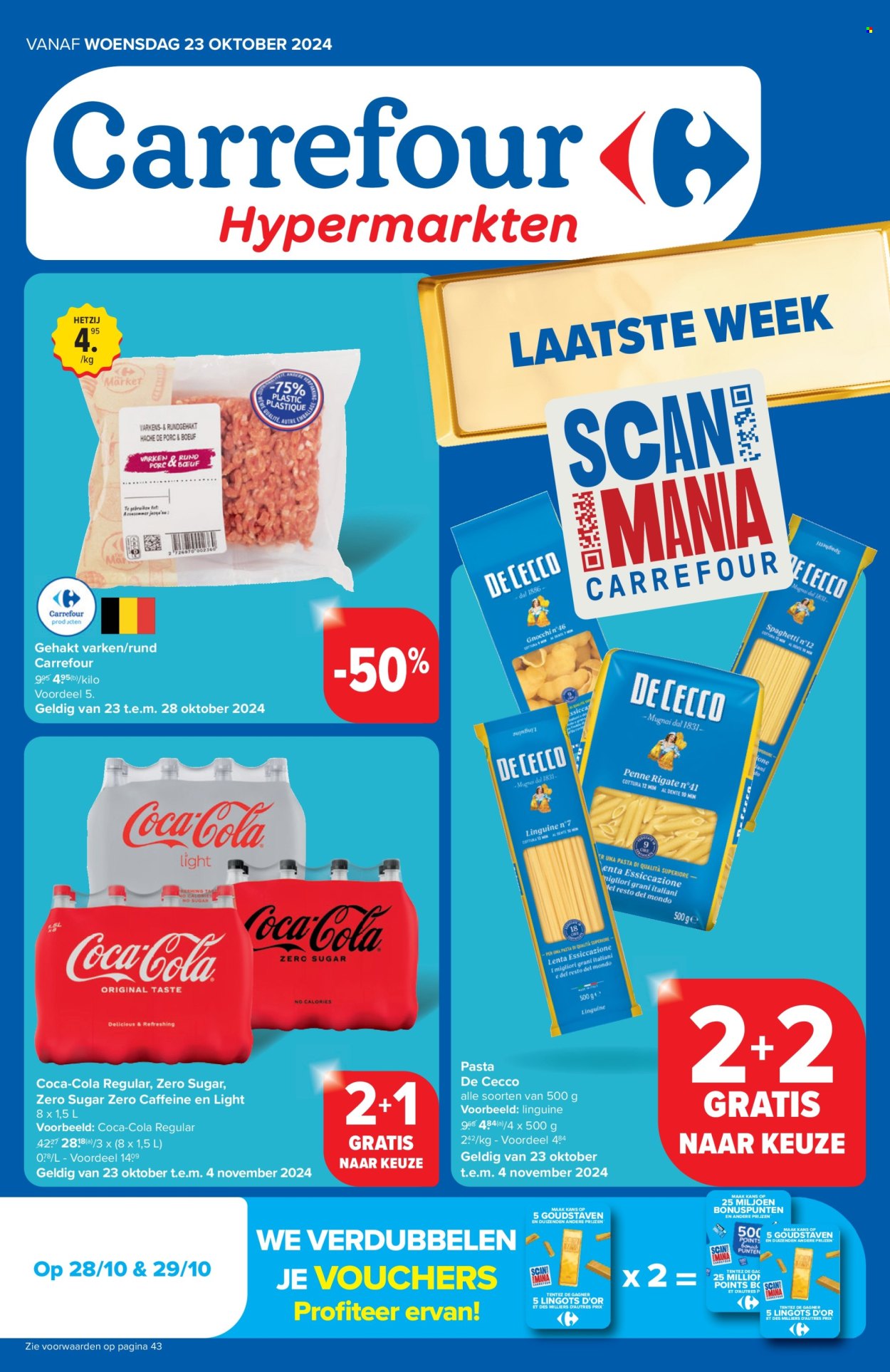 Catalogue Carrefour hypermarkt - 23/10/2024 - 04/11/2024. Page 1