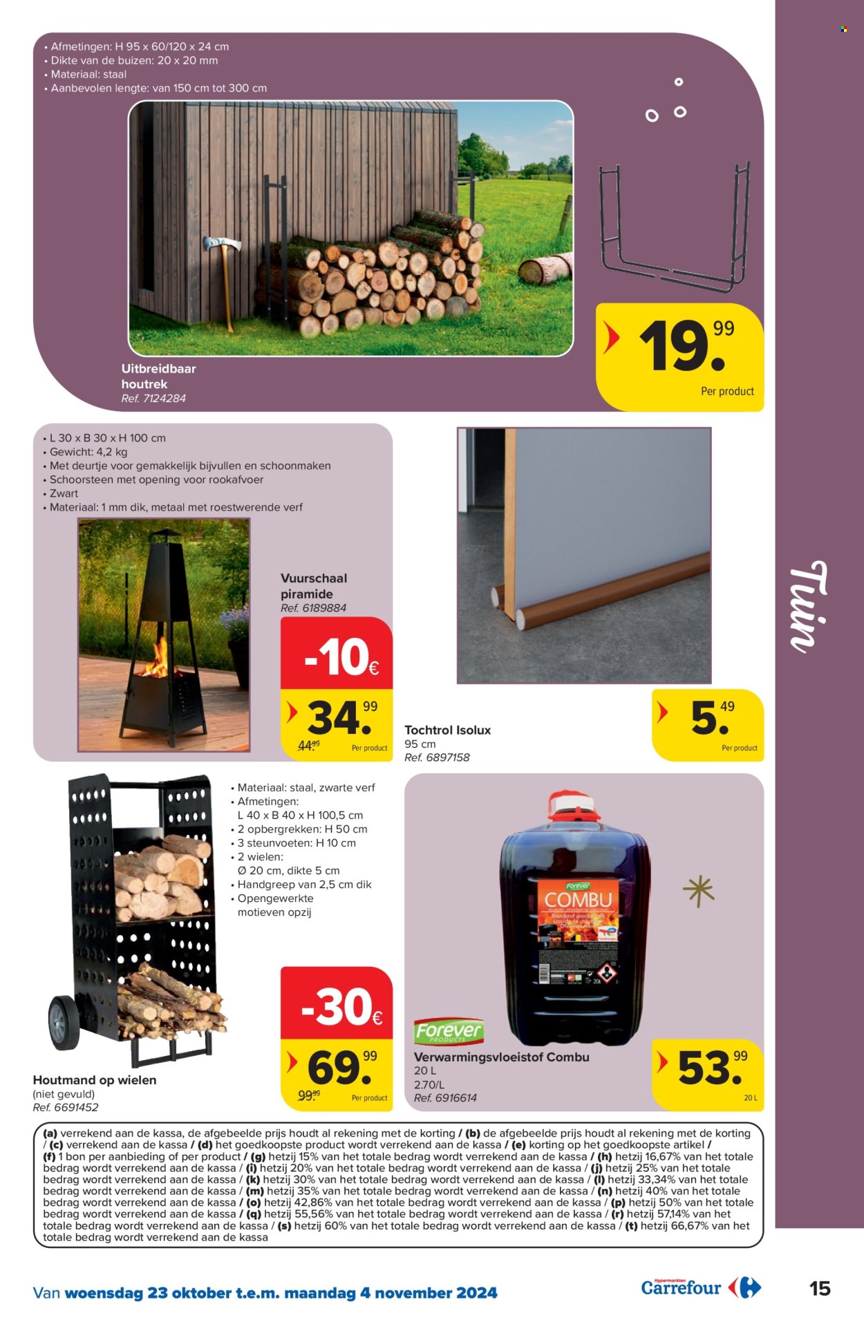 Catalogue Carrefour hypermarkt - 23/10/2024 - 04/11/2024. Page 15