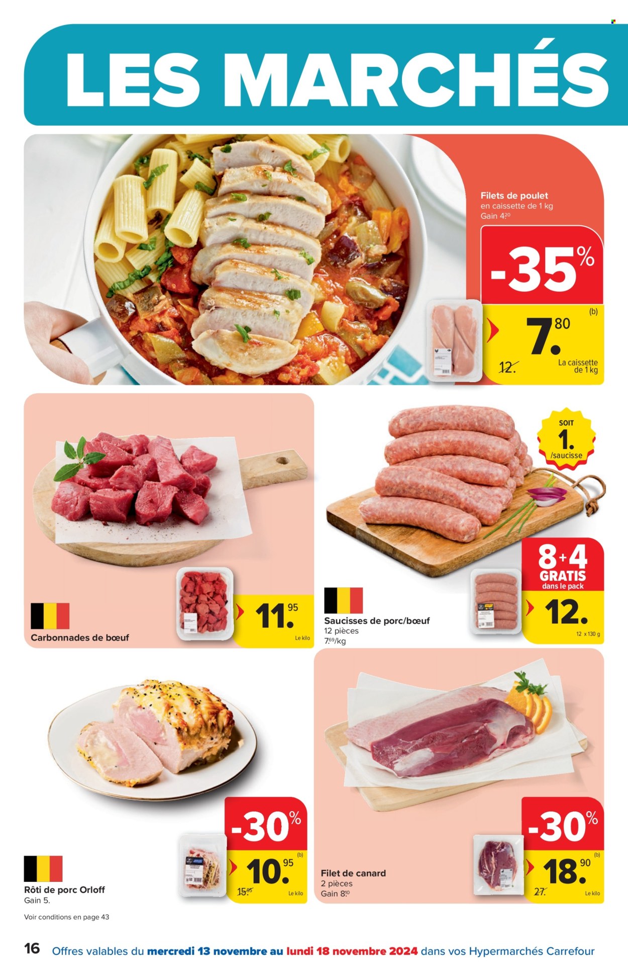 Catalogue Carrefour hypermarkt - 13/11/2024 - 25/11/2024. Page 1