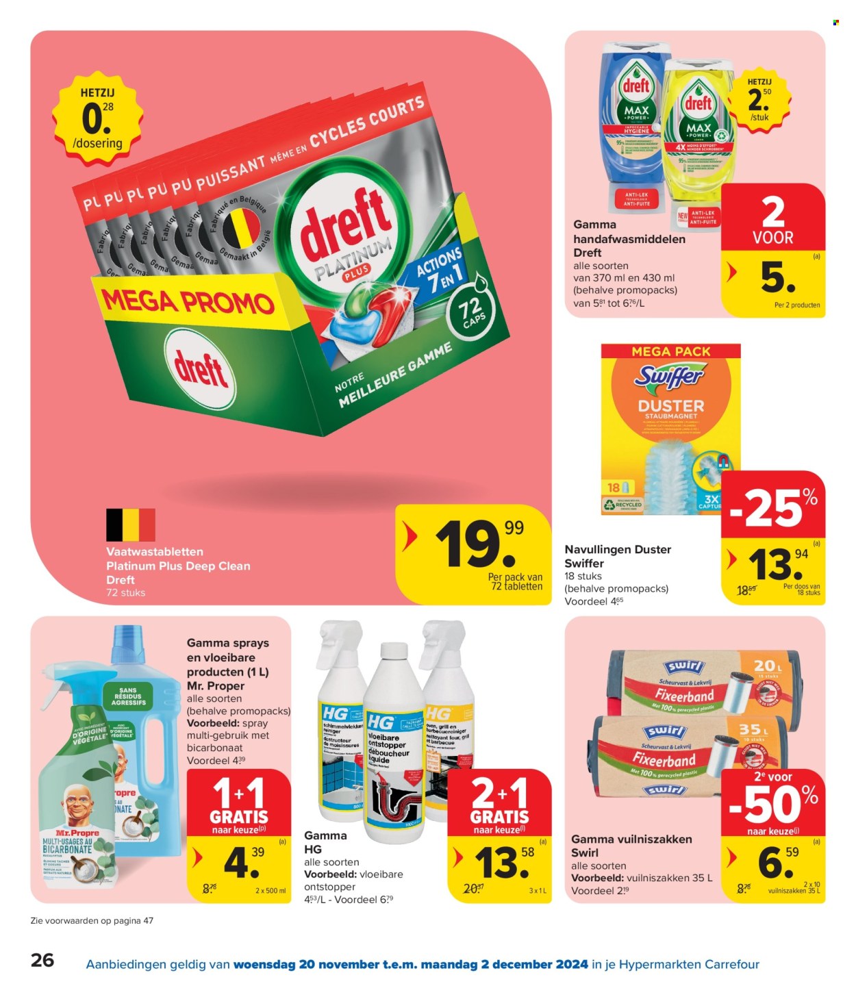 Catalogue Carrefour hypermarkt - 20/11/2024 - 02/12/2024. Page 1