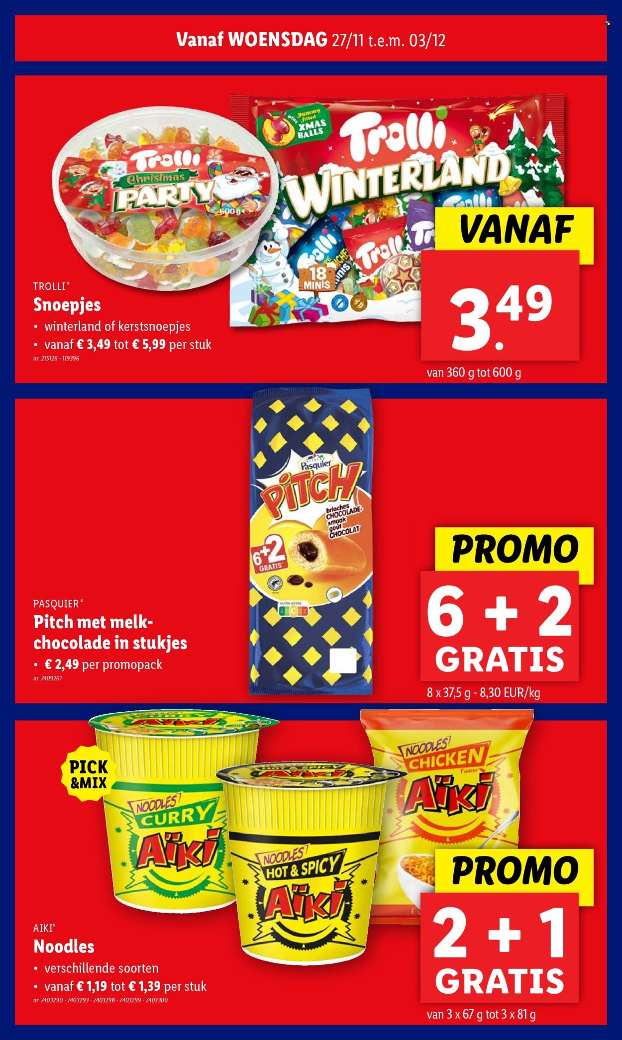 Catalogue Lidl - 27/11/2024 - 03/12/2024. Page 1