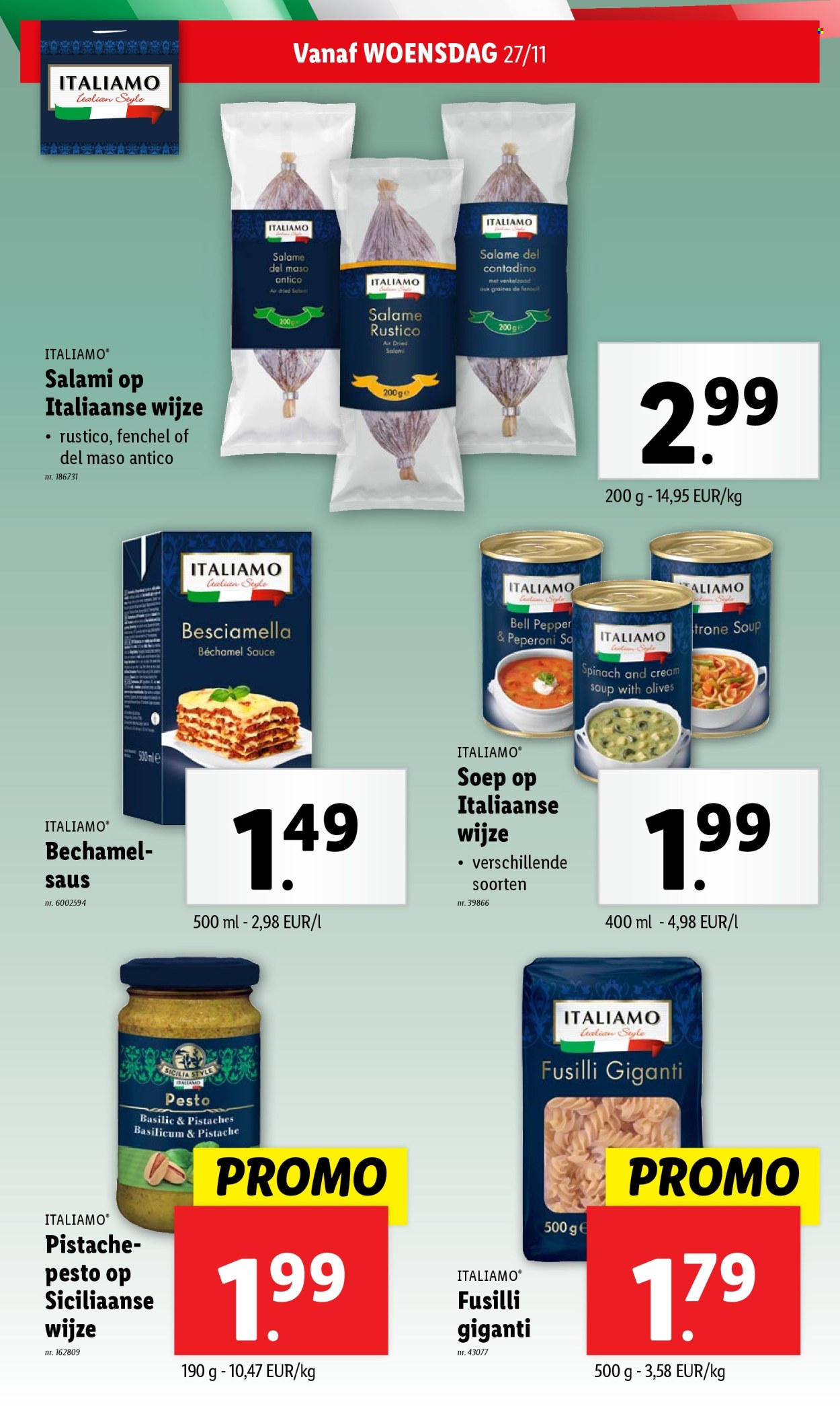 Catalogue Lidl - 27/11/2024 - 03/12/2024. Page 1