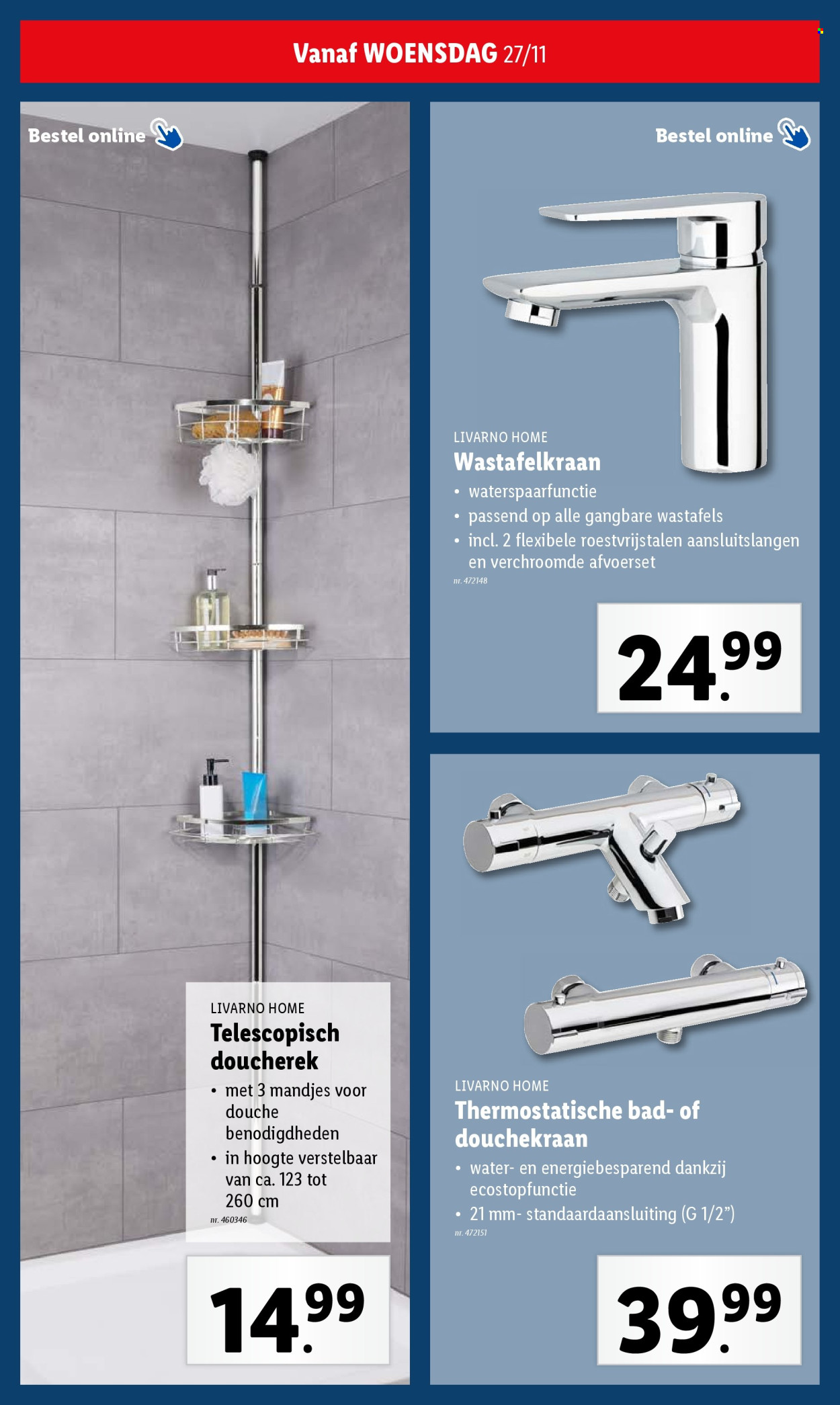 Catalogue Lidl - 27/11/2024 - 03/12/2024. Page 1