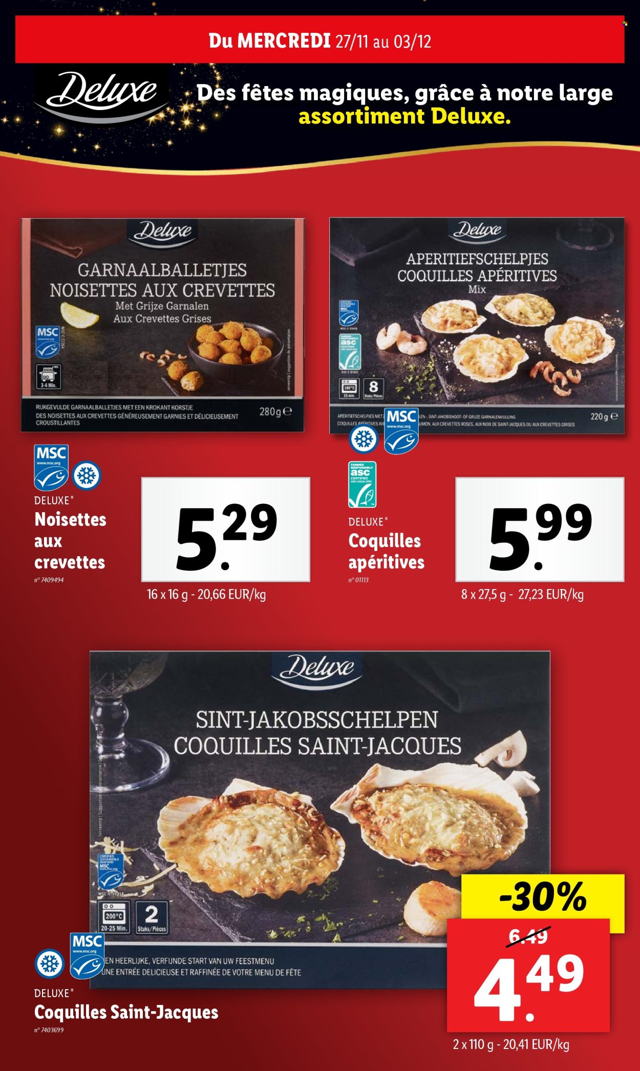 Catalogue Lidl - 27/11/2024 - 03/12/2024. Page 1